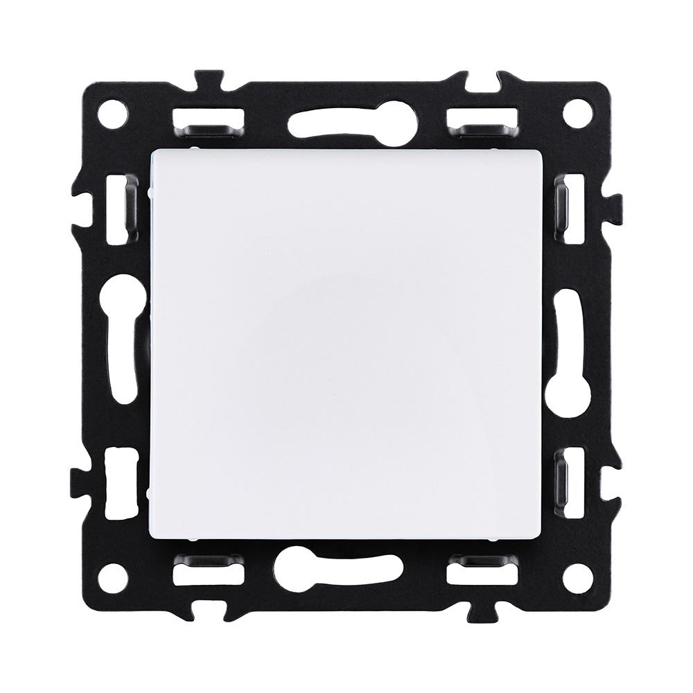 Электротовар Розетка штепсельная SCHUKO 16A / 250 В с крышкой, белый Kollinger Asthetik AS-015WH белый