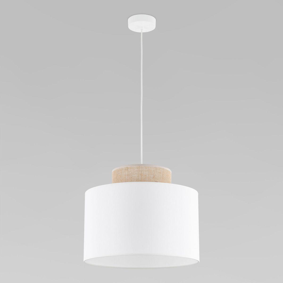 Подвесные светильник Светильник TK Lighting белый металл