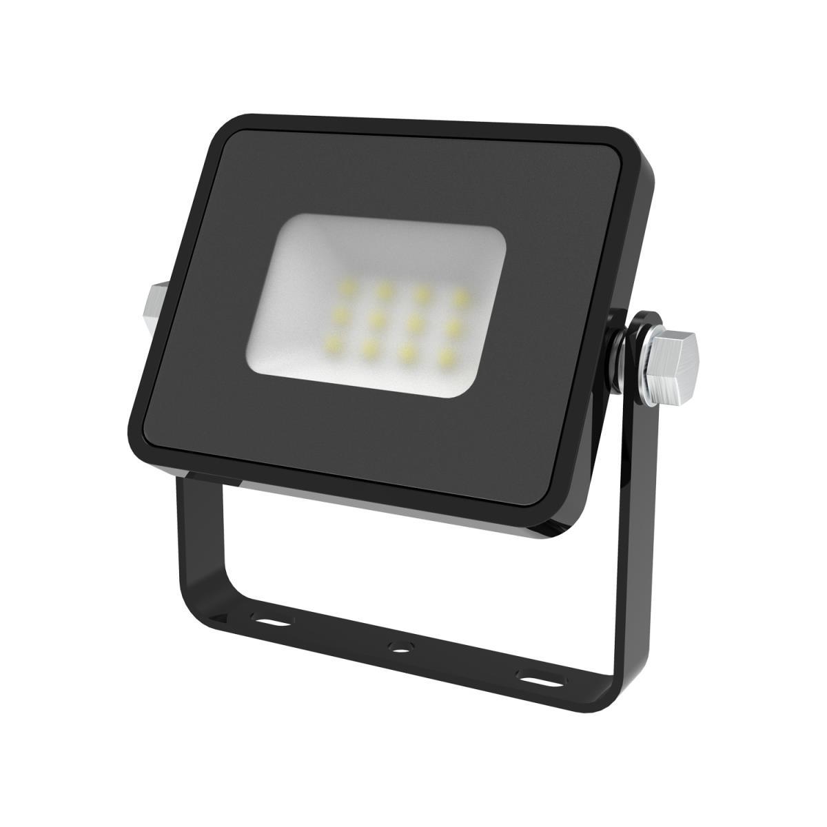 Уличное освещение Прожектор светодиодный Gauss Qplus 10W 6500К 613511310 черный стекло