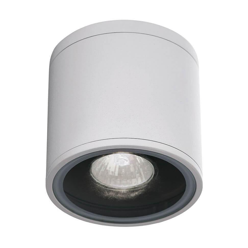 Уличное освещение Уличный светильник Ideal Lux Gun PL1 Bianco 122663 белый металл