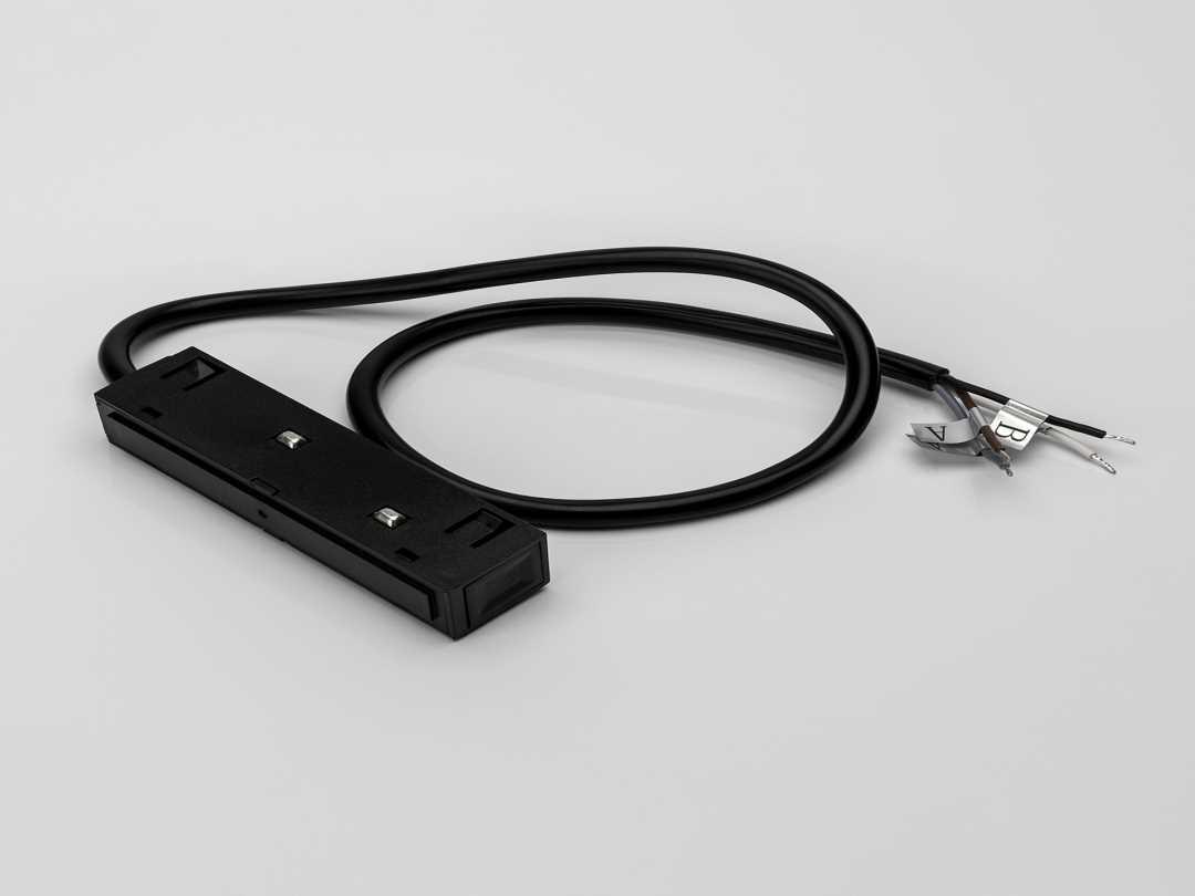 Трековые систем Коннектор LUMKER SY-LINK-CN1-BL 013575 черный металл