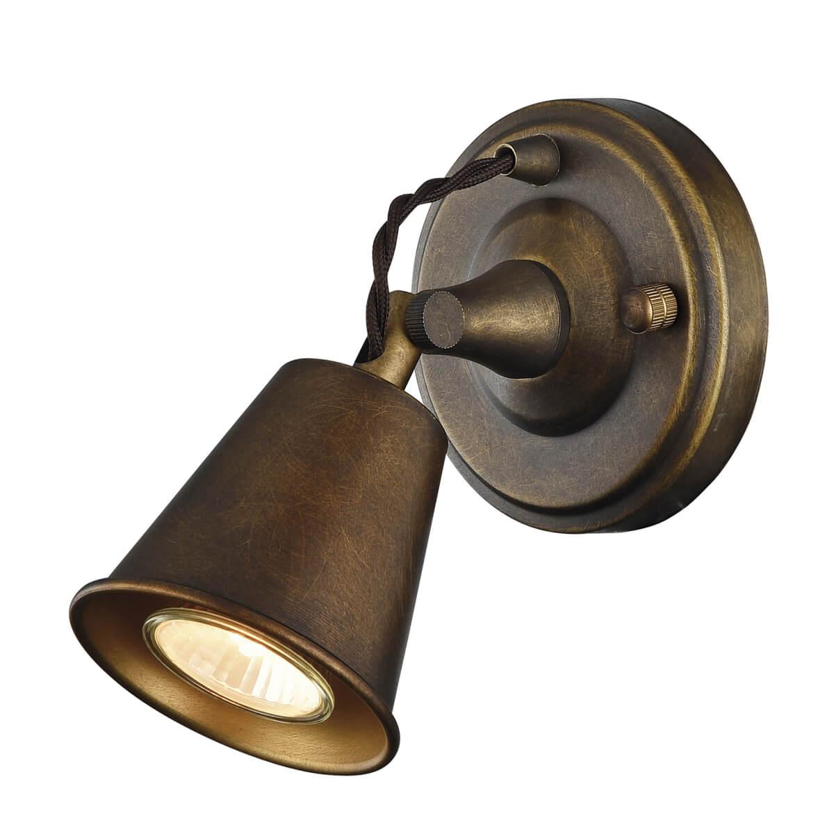 Споты с 1 плафоном Спот Glocke 1582- металлик металл