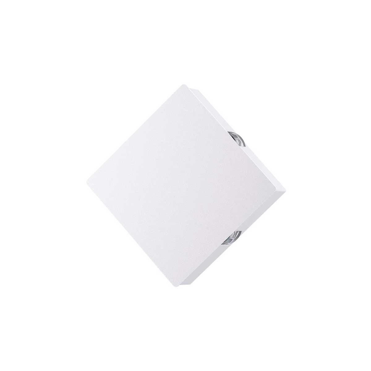 Настенные светильник Настенный светодиодный светильник Odeon Light Hightech Vista белый металл