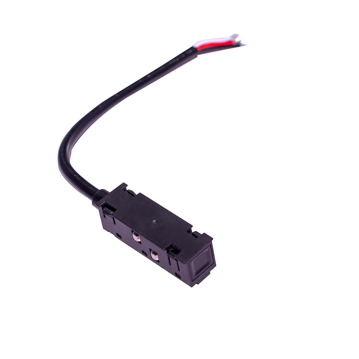 Трековые систем Ввод питания ЭРА TRM20-PI-B для магнитной трековой системы NOVA 48V максимально… черный металл