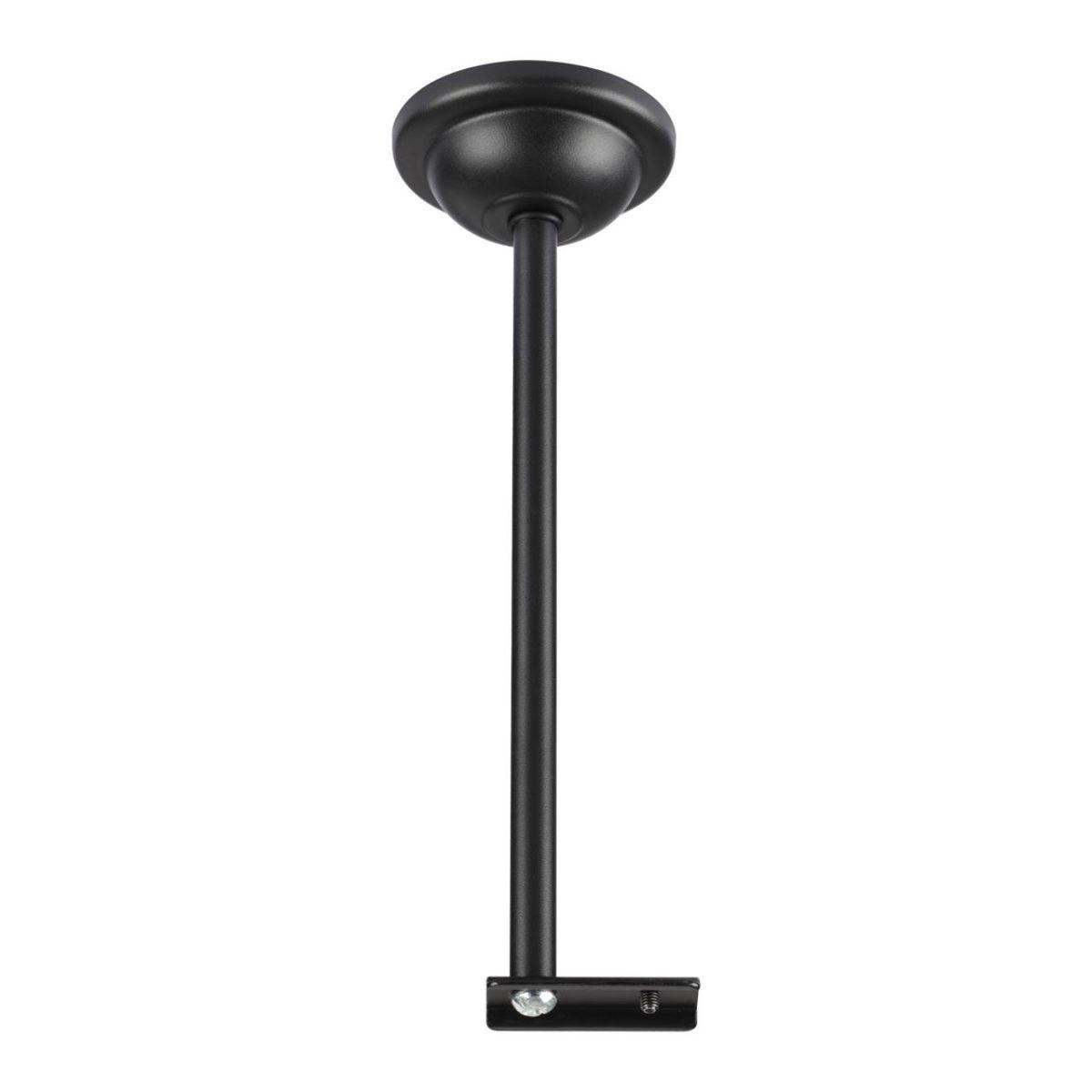 Трековые систем Крепление потолочное Novotech Shino Flum 135253 черный металл