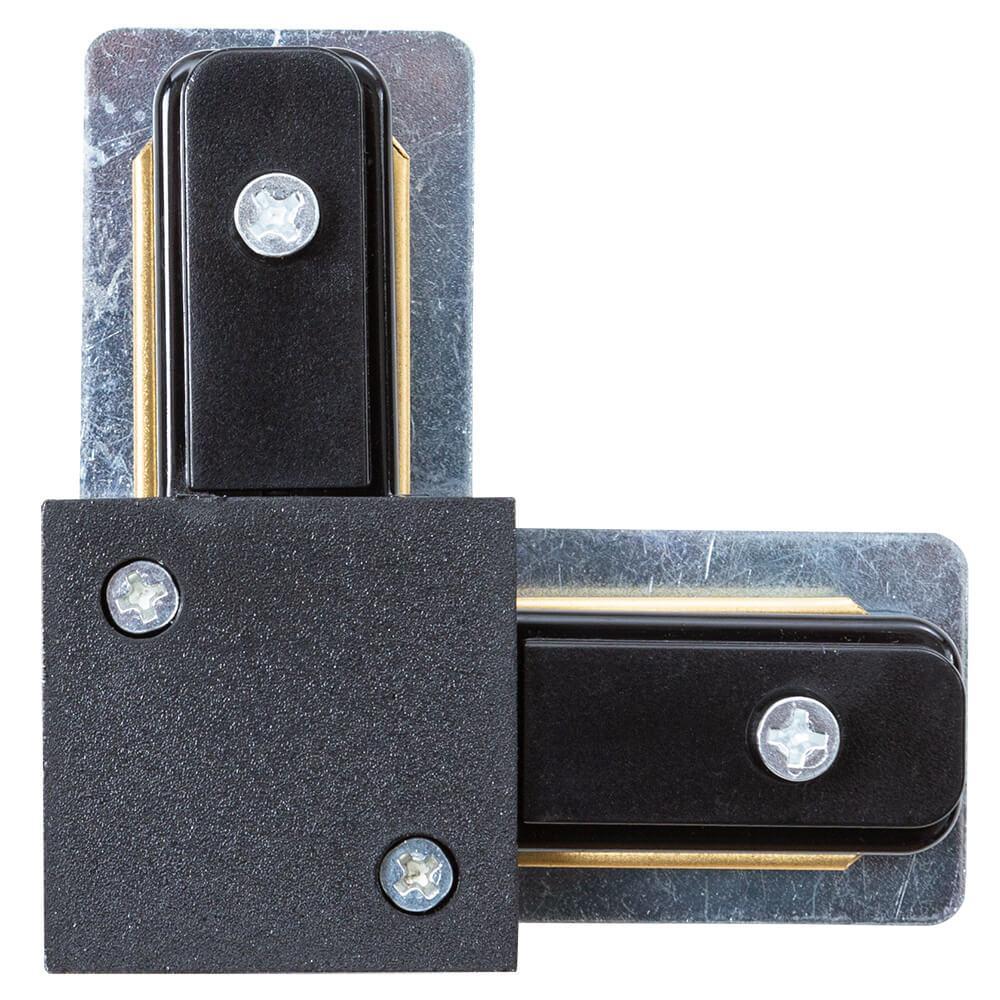 Трековые систем Коннектор для шинопровода Arte Lamp Track Accessories A120206L черный металл