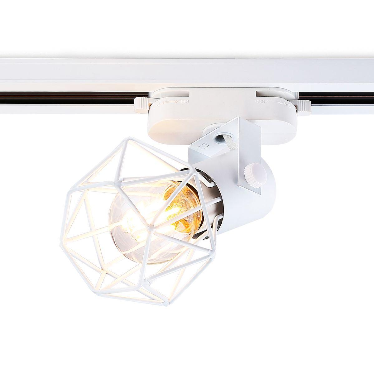 Трековые светильник Трековый светильник Ambrella light Track System в скандинавском стиле белый металл