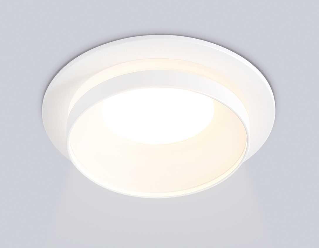 Светильник Светильник встраиваемый Ambrella Light белый металл