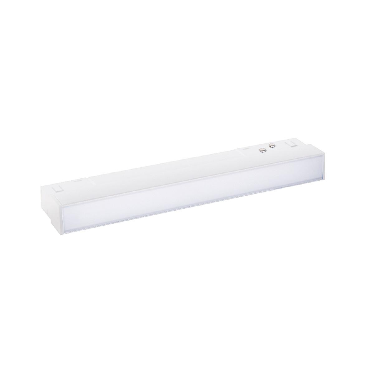 Трековые светильник Трековый светодиодный светильник Crystal Lux CLT 0.33 001 WH M белый металл