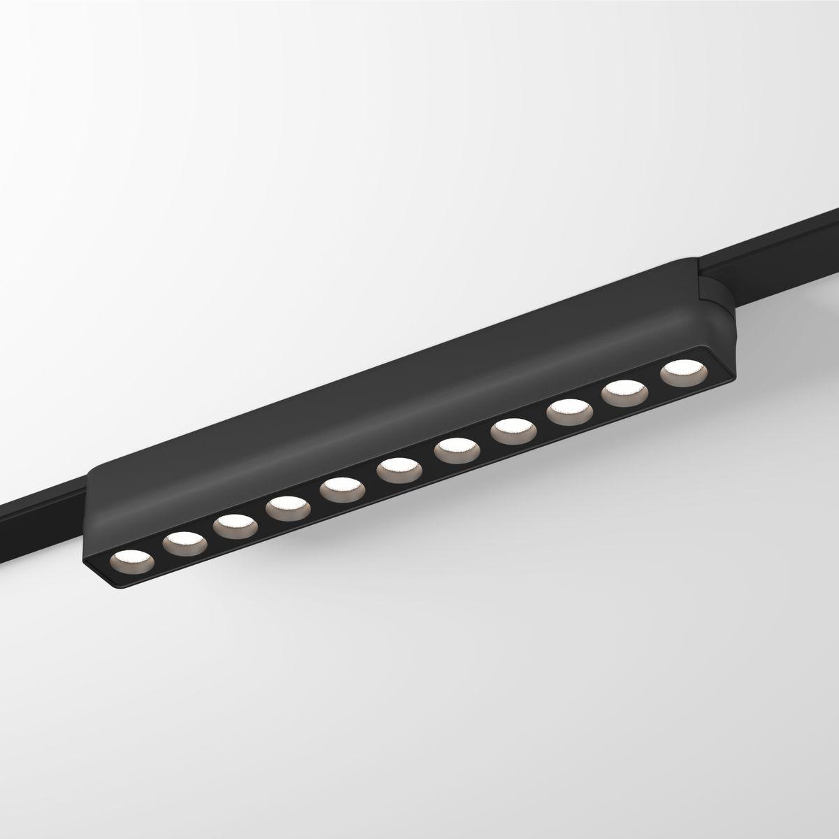 Трековые светильник Трековый светильник Denkirs Air Grill черный металл