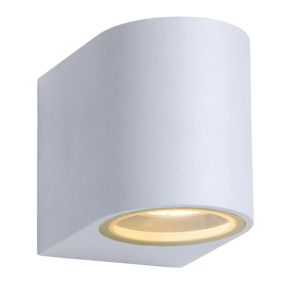 Уличное освещение Уличный настенный светильник Lucide Zora Led 22861 / 05 / 31 белый металл