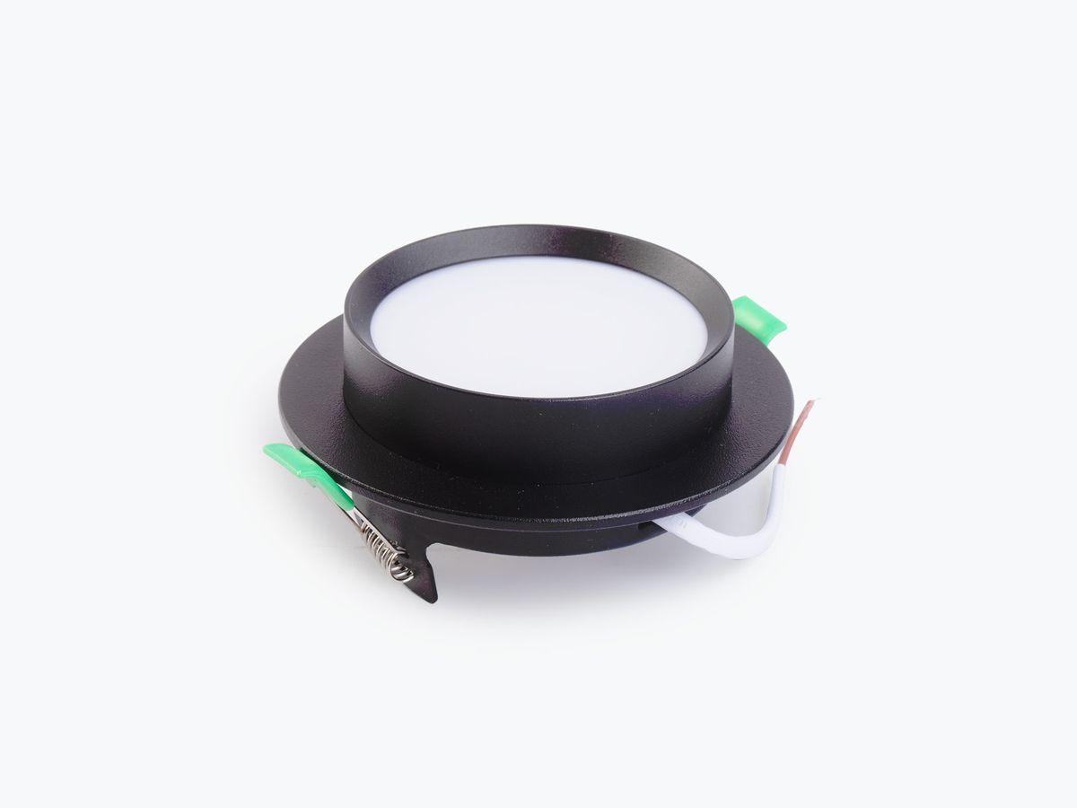 Светильник Встраиваемый светильник LEDS POWER -R02B, серия SPOT черный металл