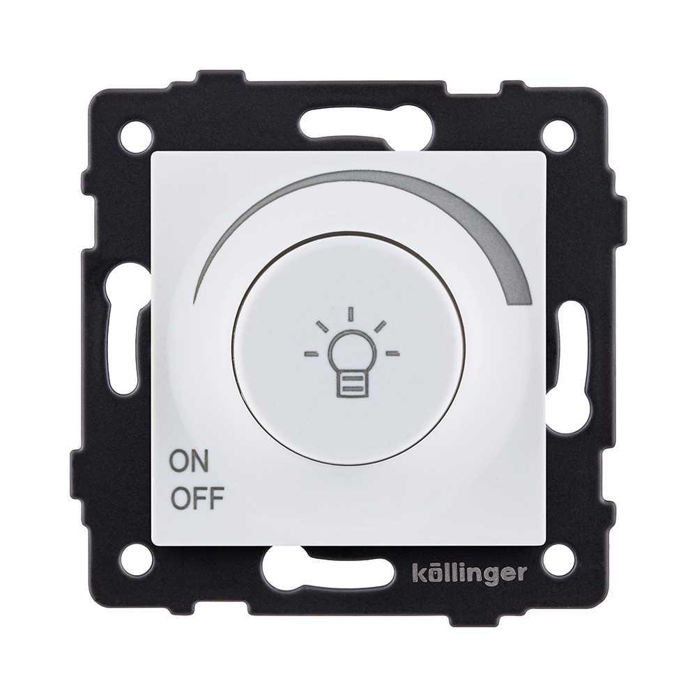 Электротовар Светорегулятор универсальный 500W, белый Kollinger REA-027WH для Aspekt, Eleganz,… белый
