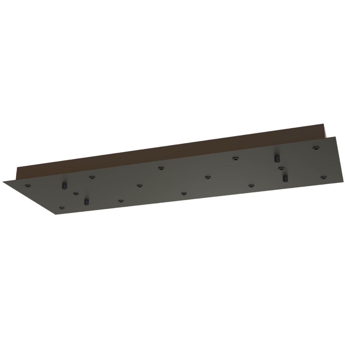Комплектующие для освещения Потолочное основание Mantra Modular Light Florones 9393, Черный в скандинавском стиле черный металлические / металл / бетон — главное фото