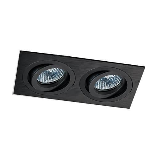 Офисное освещение Встраиваемый светильник Italline SAG203-4 black / black черный металл