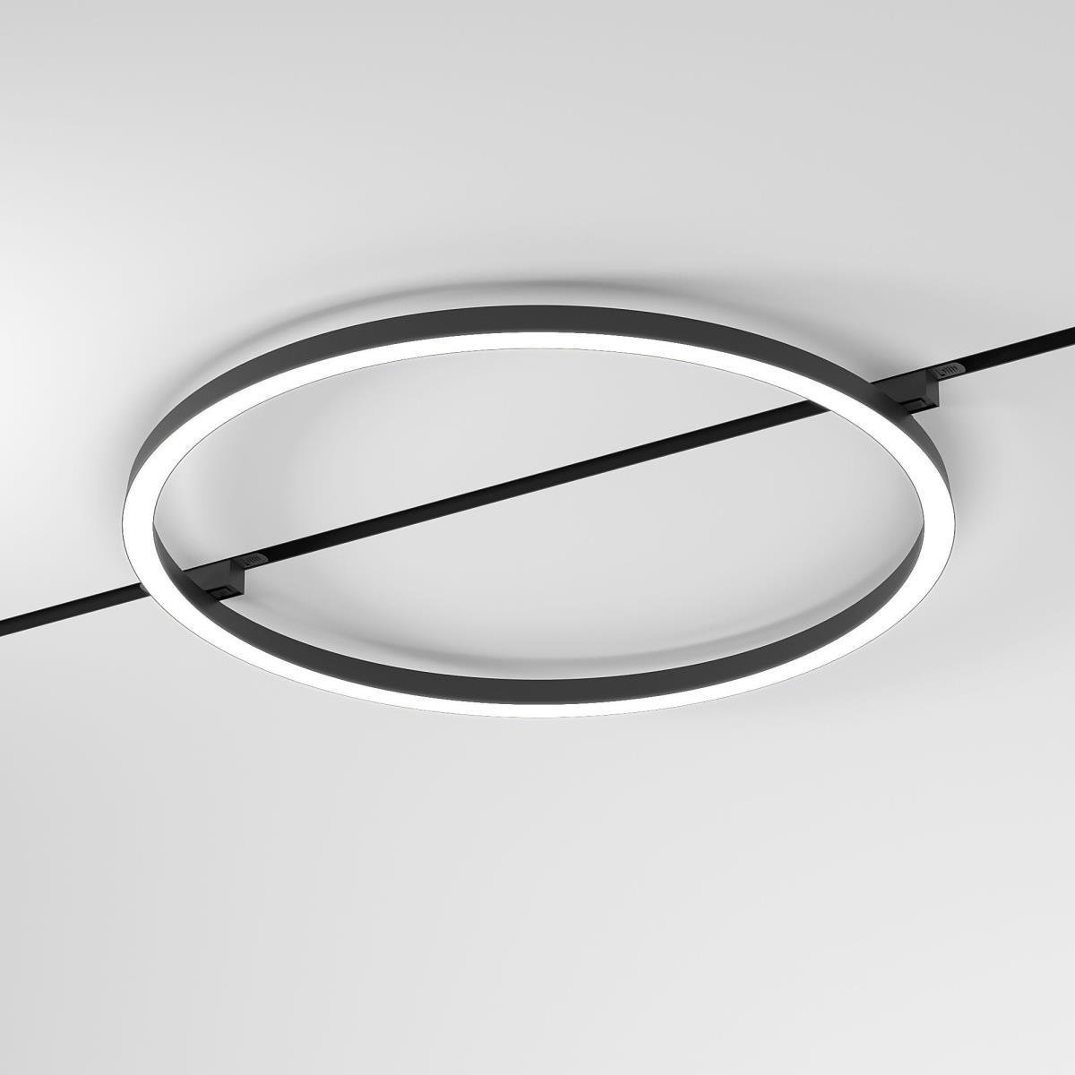 Трековые светильник Трековый светодиодный светильник Elektrostandard Slim Magnetic 85523 01 черный металл