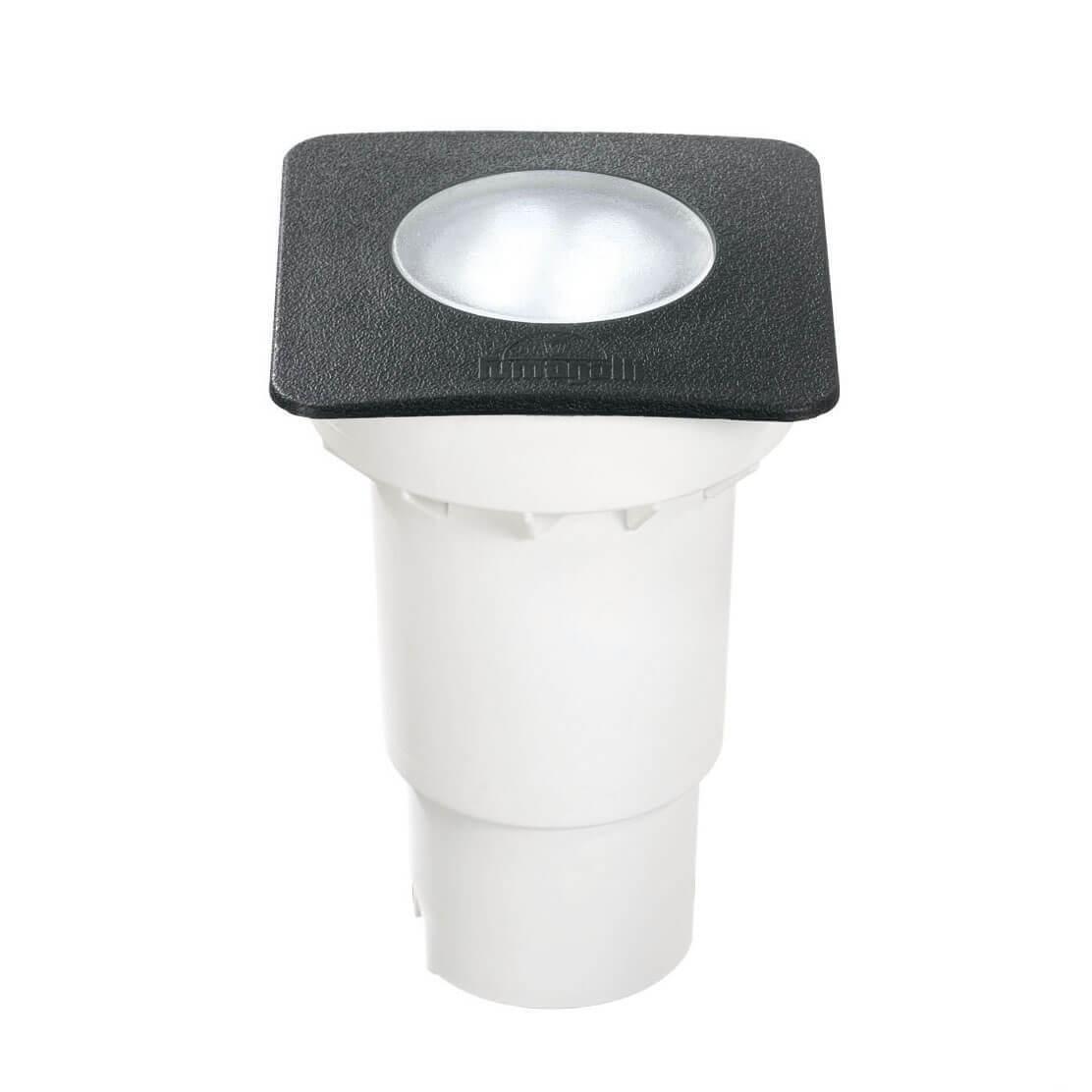 Уличное освещение Ландшафтный светодиодный светильник Ideal Lux Ceci PT1 Square Small 120317 черный пластик