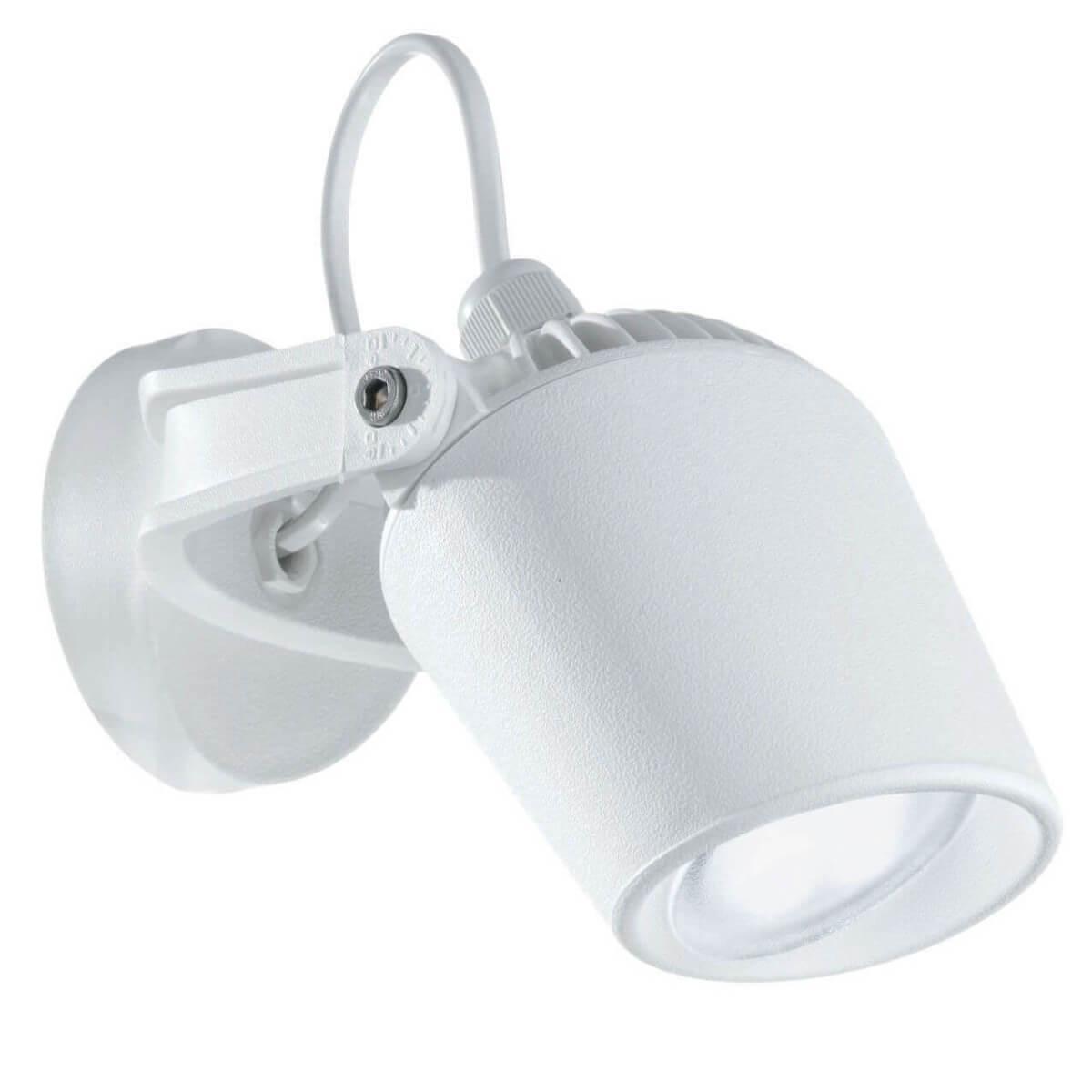 Уличное освещение Уличный настенный светодиодный светильник Ideal Lux Minitommy AP Bianco 4000K 096483 белый пластик