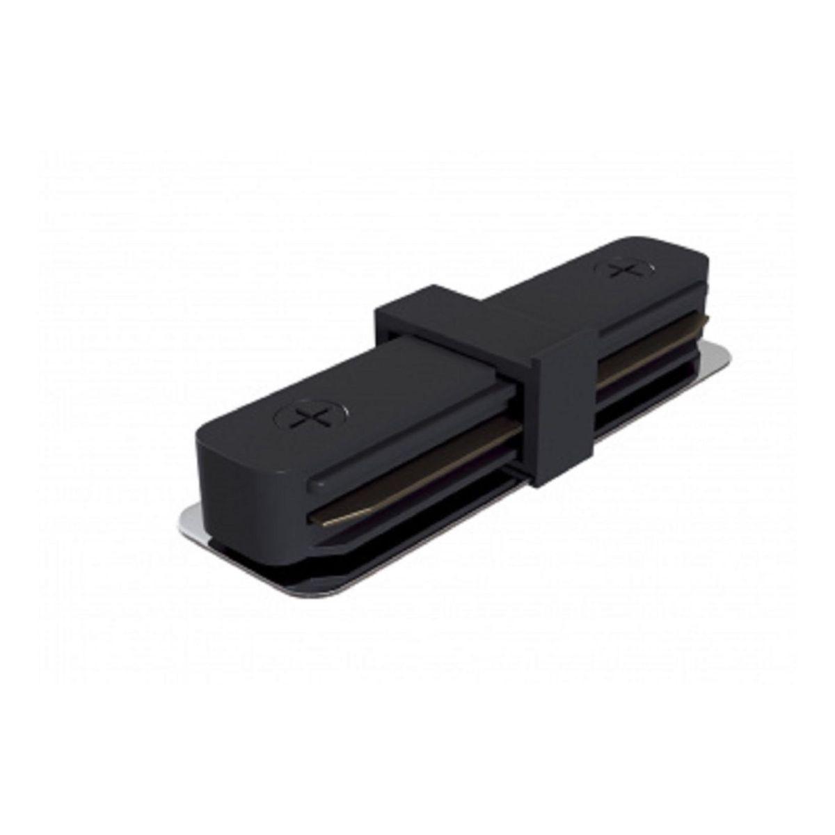 Трековые систем Коннектор прямой ЭРА TR-1PA-IC-BK Б0054464 черный металл