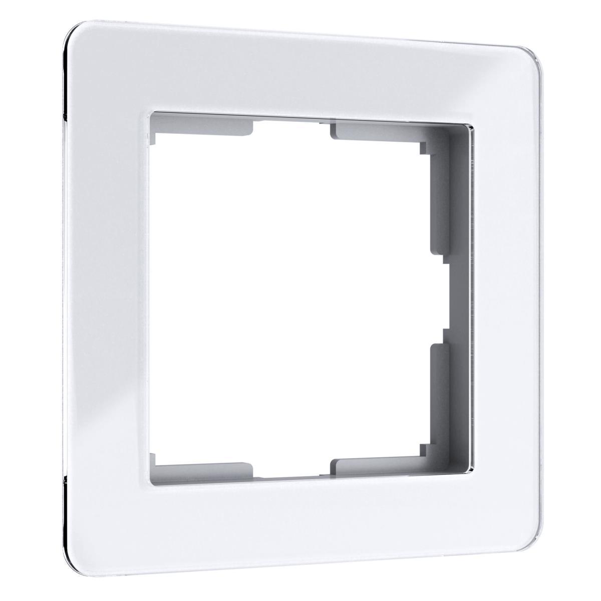 Электротовар Рамка Werkel Acrylic на 1 пост белый W0012701 4690389184819 белый пластик