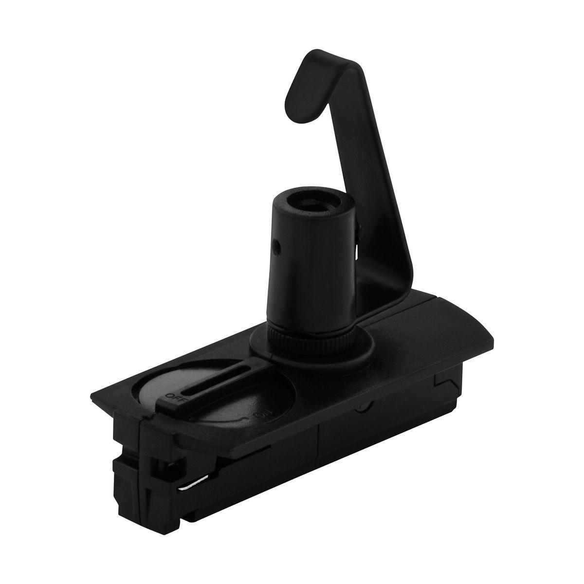 Трековые систем Адаптер Eglo TB Adapter 99744 черный пластик