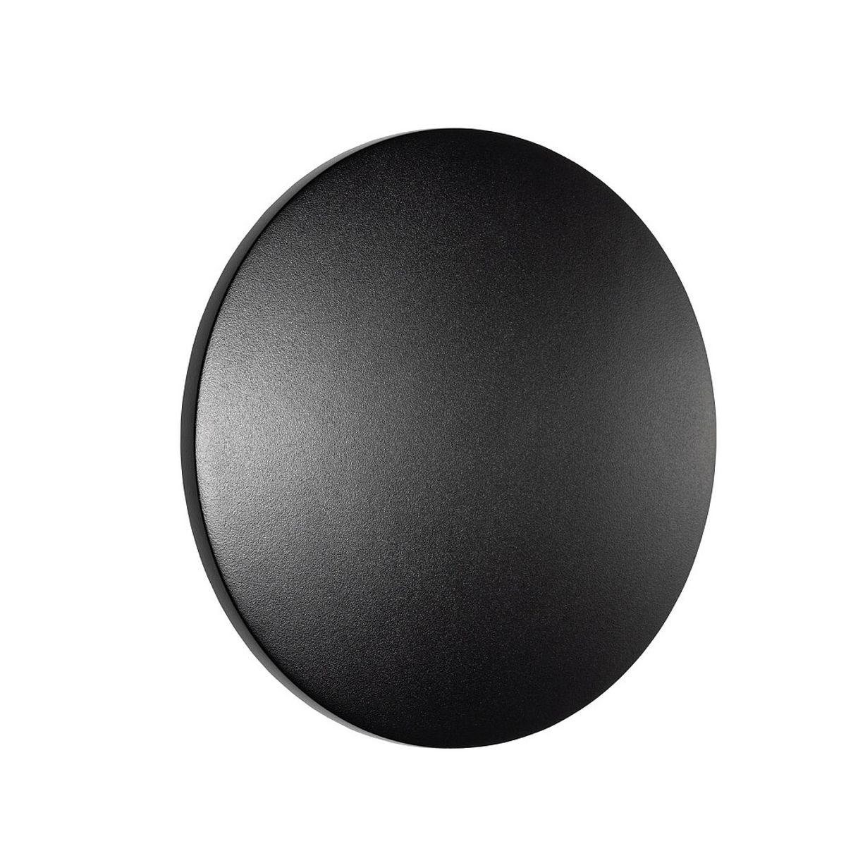 Уличное освещение Уличный настенный светильник Nowodvorski Aria Led M Black 11565 черный металл