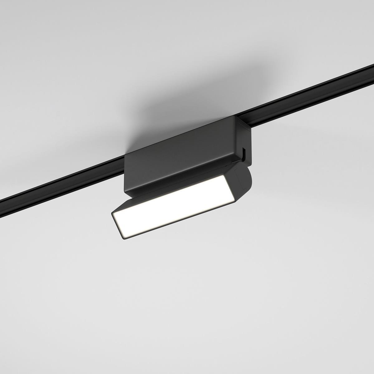 Трековые светильник Трековый светодиодный светильник Elektrostandard Flat Magnetic Unity 85092 01 черный черный металл