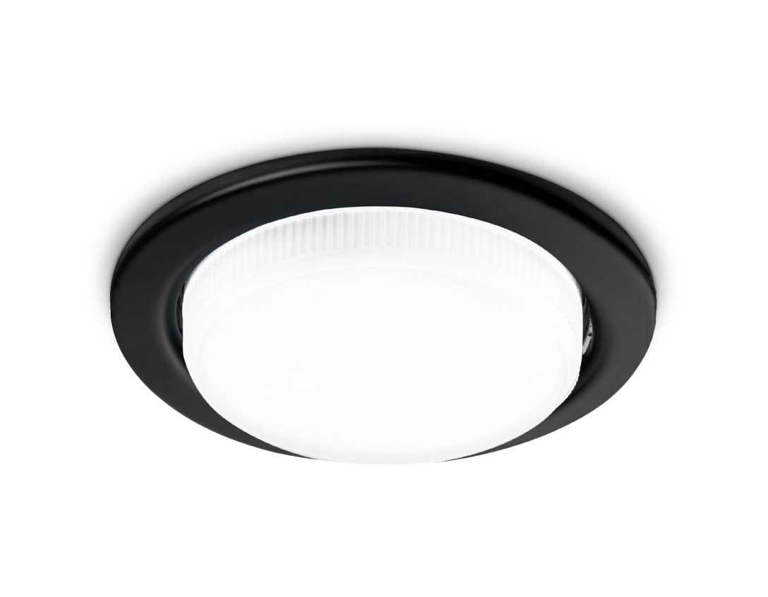 Светильник Встраиваемый светильник Ambrella light Classic черный металл