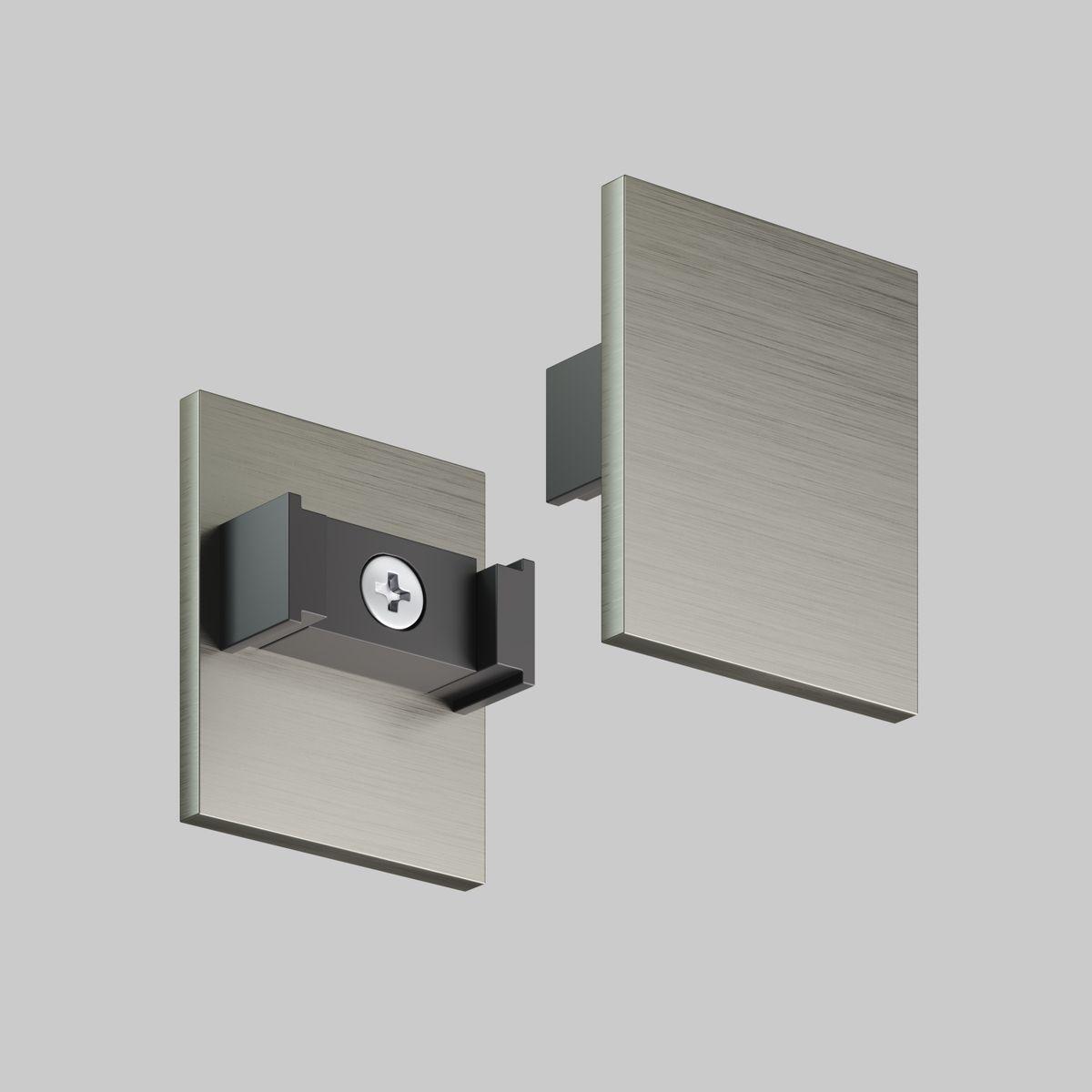 Трековые систем Заглушка Denkirs Shine Base TR5735H-DN никель металл