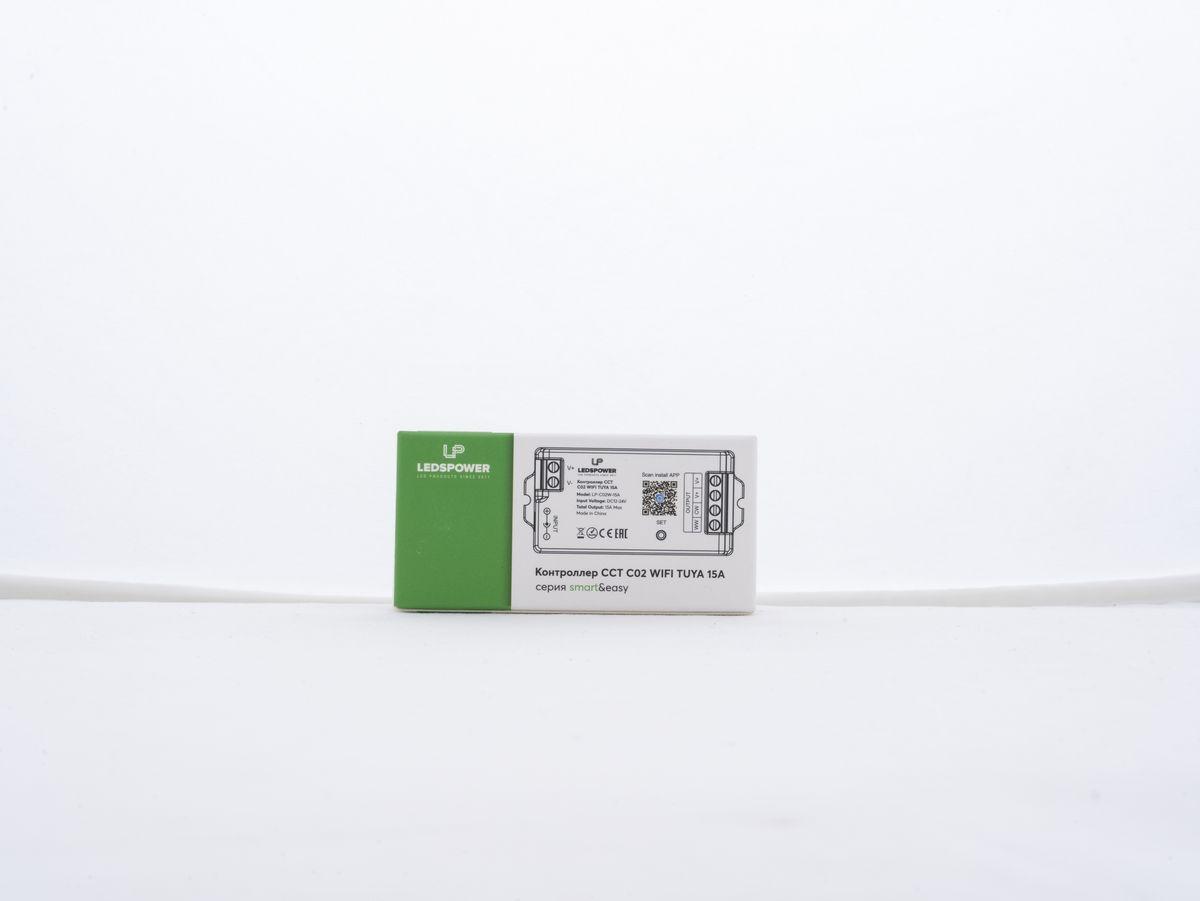 Светодиодные лент Контроллер LEDS POWER CCT C02 WIFI белый пластик