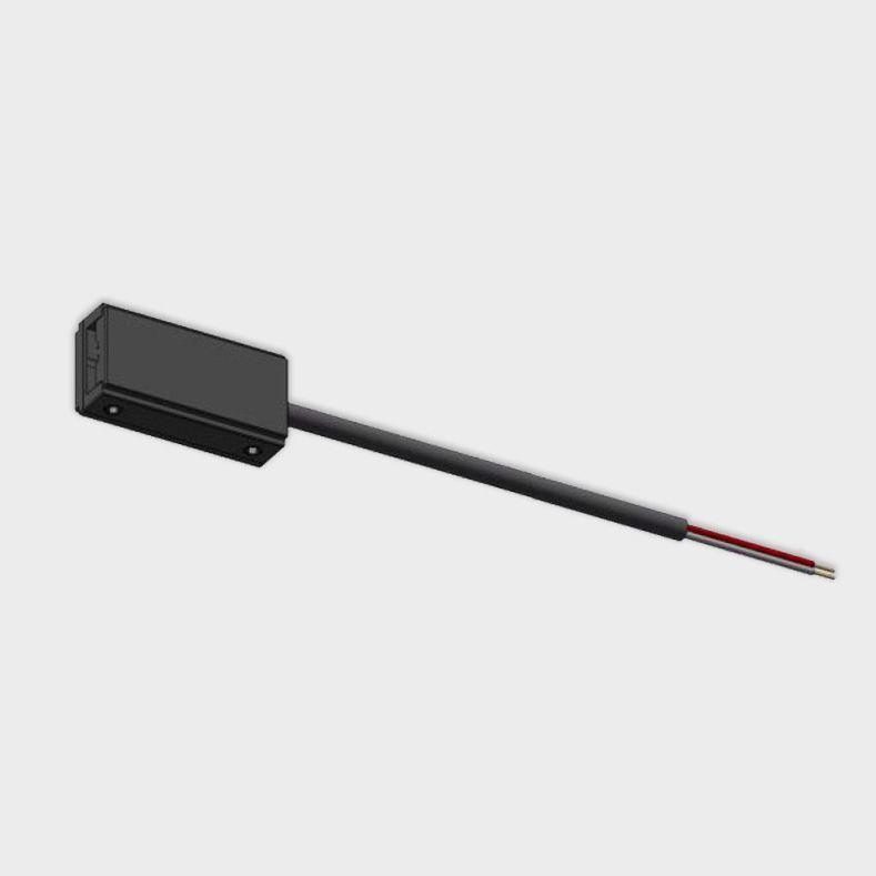 Трековые систем Коннектор питания Italline Fantom IT010-4011 black черный металл