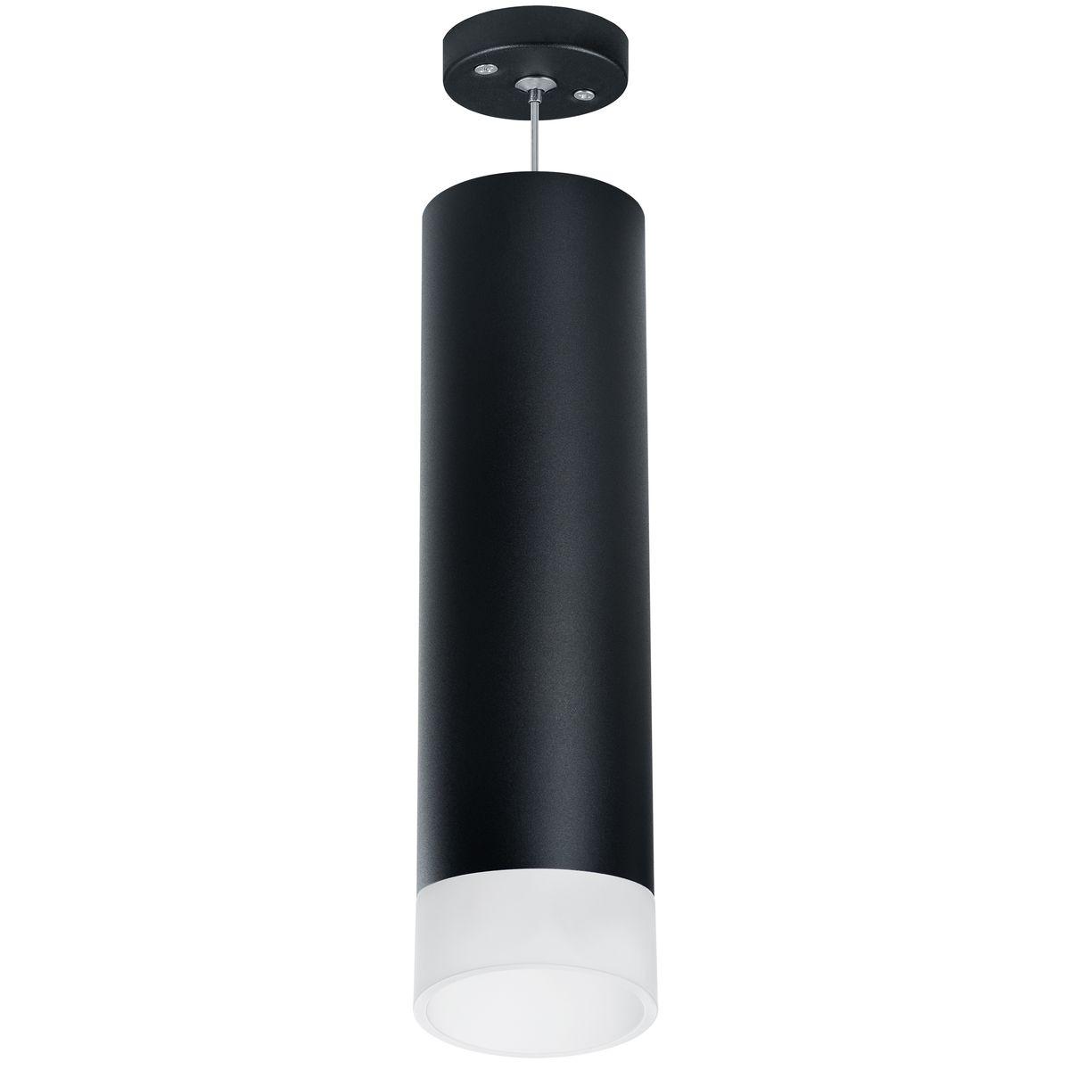 Светильник Комплект с подвесным светильником Lightstar Rullo (216497+590087+202481) черный пластик