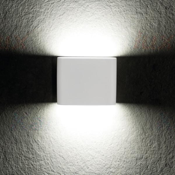 Уличное освещение Фасадный светильник Kanlux GARTO LED EL 8W-W 29271 белый металл