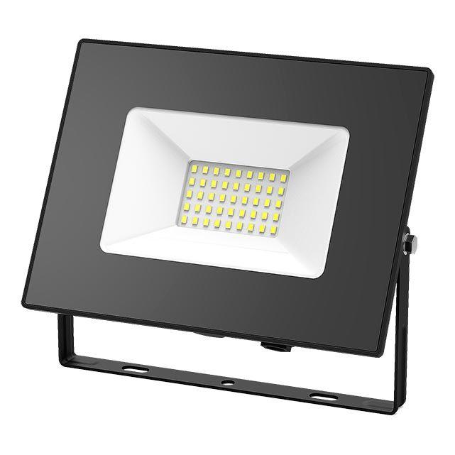 Уличное освещение Прожектор светодиодный Gauss Elementary 70W 6500К 613100370P черный стекло
