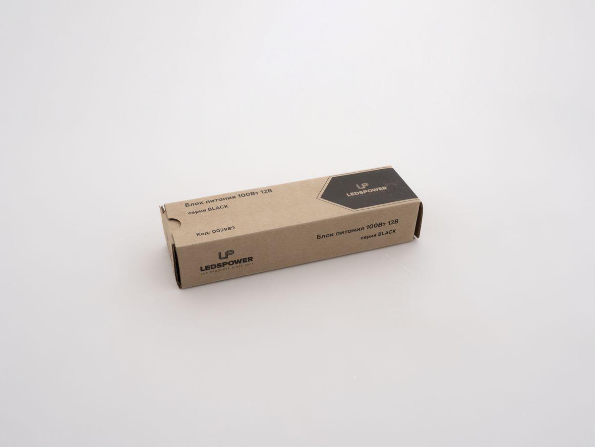 Светодиодные лент Блок питания LEDS POWER BLACK черный металл