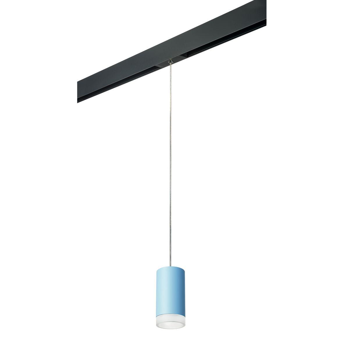 Светильник Комплект с трековым светильником Lightstar Rullo (214435+595857+202430) голубой металл