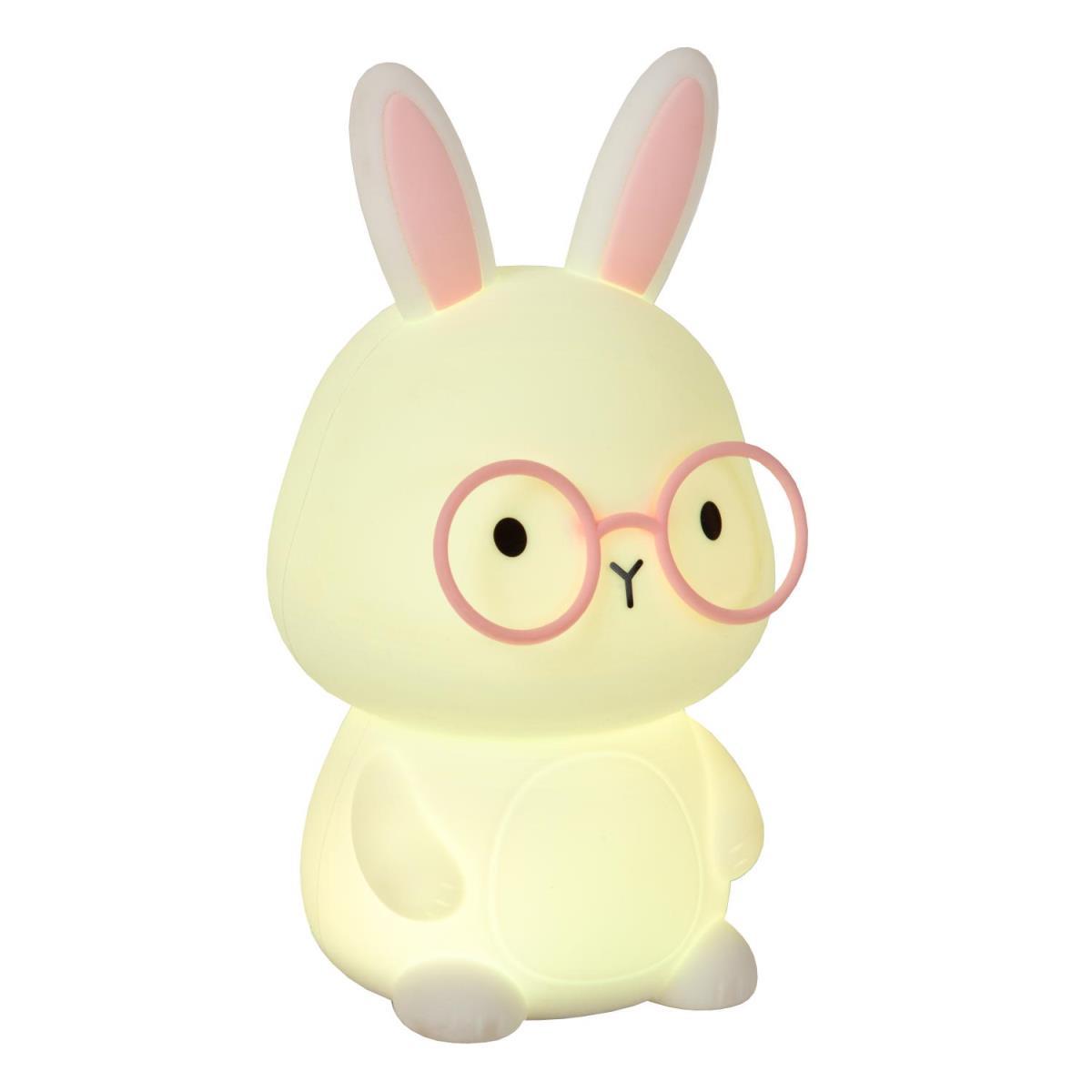 Настольные ламп Настольная лампа Lucide PINCHA RABBIT 54500 01 66 белый