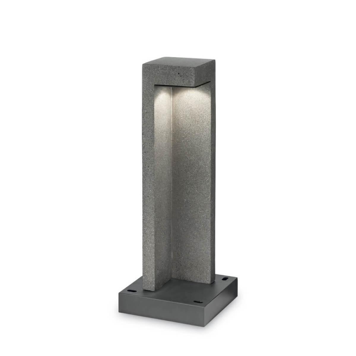 Уличное освещение Уличный светодиодный светильник Ideal Lux Titano Pt D49 4000K 157856 серый металл
