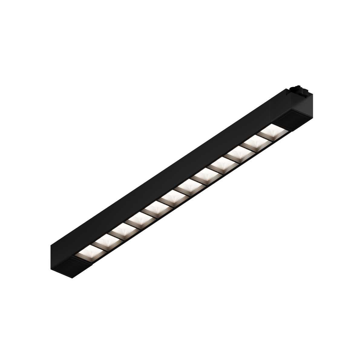 Трековые светильник Трековый линейный светильник направленного света Hesby Lighting Skylite… черный металл