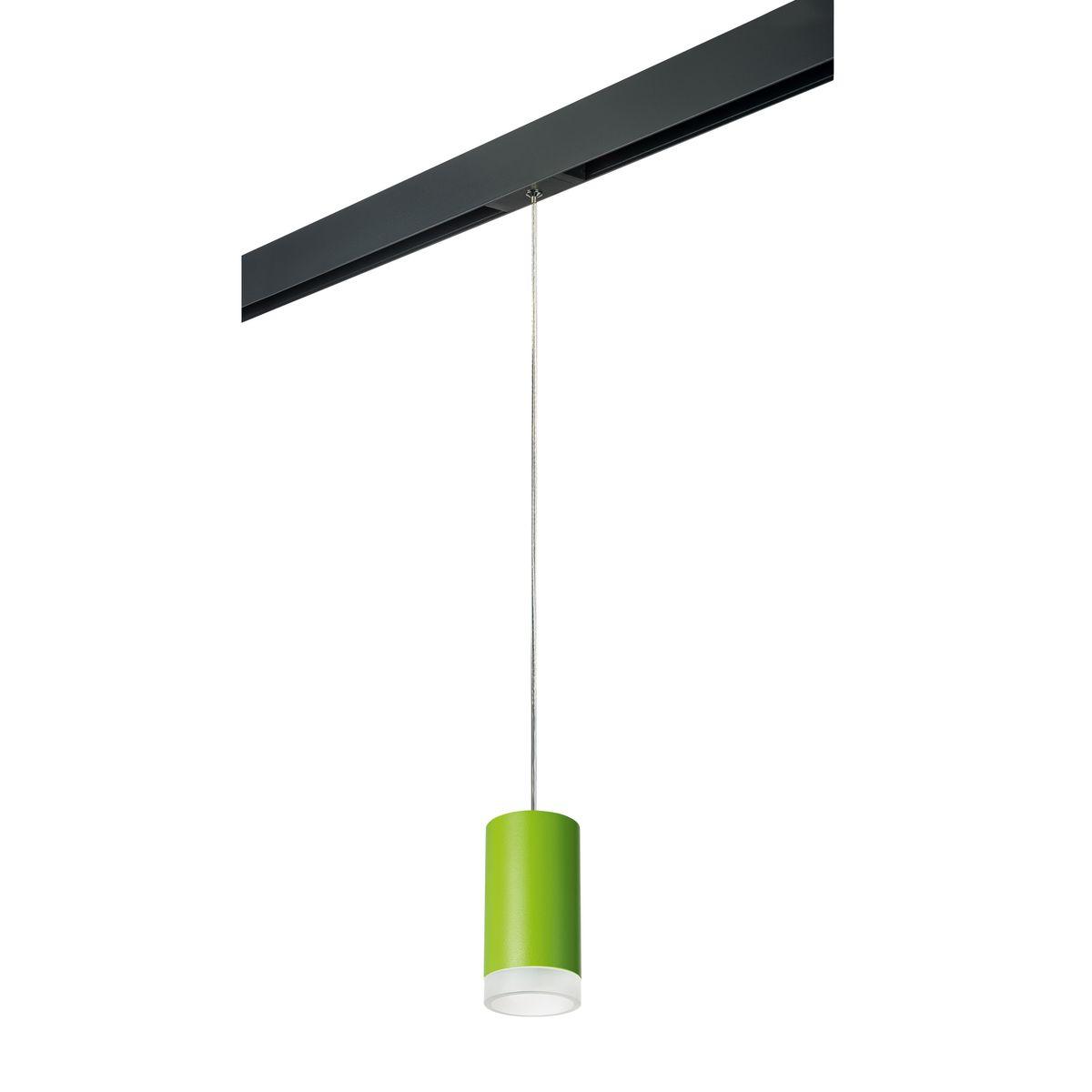 Светильник Комплект с трековым светильником Lightstar Rullo (214434+595857+202430) зеленый металл