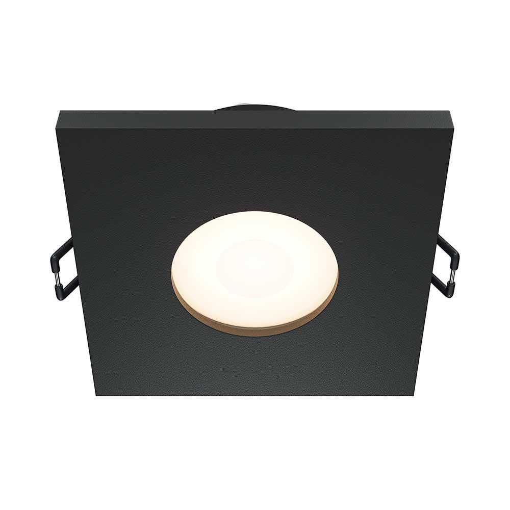 Офисное освещение Встраиваемый светильник Maytoni Technical Stark DL083-01-GU10-SQ-B черный металл