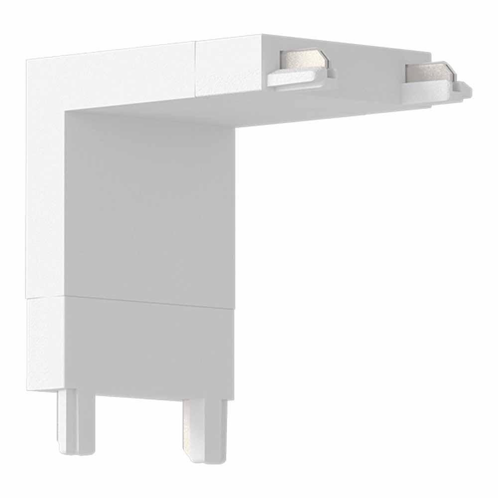 Трековые систем Соединитель угловой ST Luce SKYFLAT ST067.509.14 белый пластик