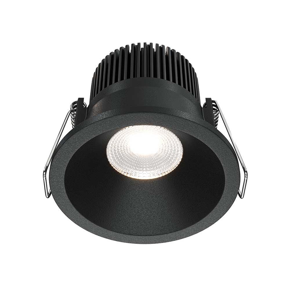 Офисное освещение Встраиваемый светодиодный светильник Maytoni Technical Zoom DL034-01-06W4K-B черный металл