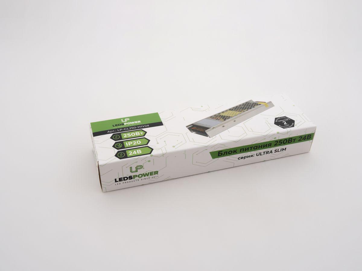 Светодиодные лент Блок питания LEDS POWER ULTRA SLIM серый металл