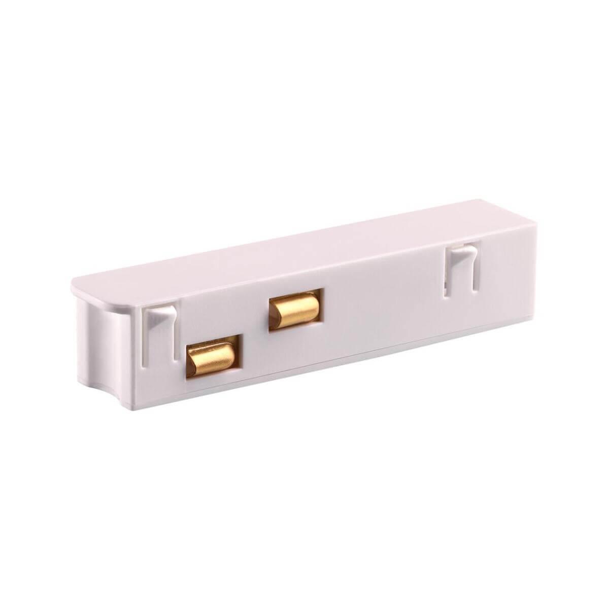 Трековые систем Токопровод для низковольтного шинопровода Novotech SHINO NT23 000 135161 белый металл