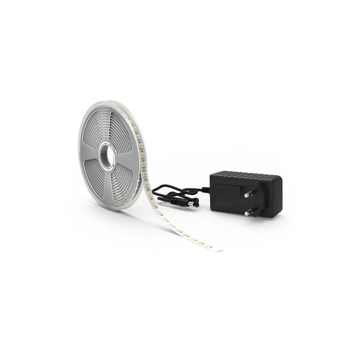 Светодиодные лент Светодиодная лента Gauss m 60LED m 5050SMD нейтральный белый 5M белый пластик