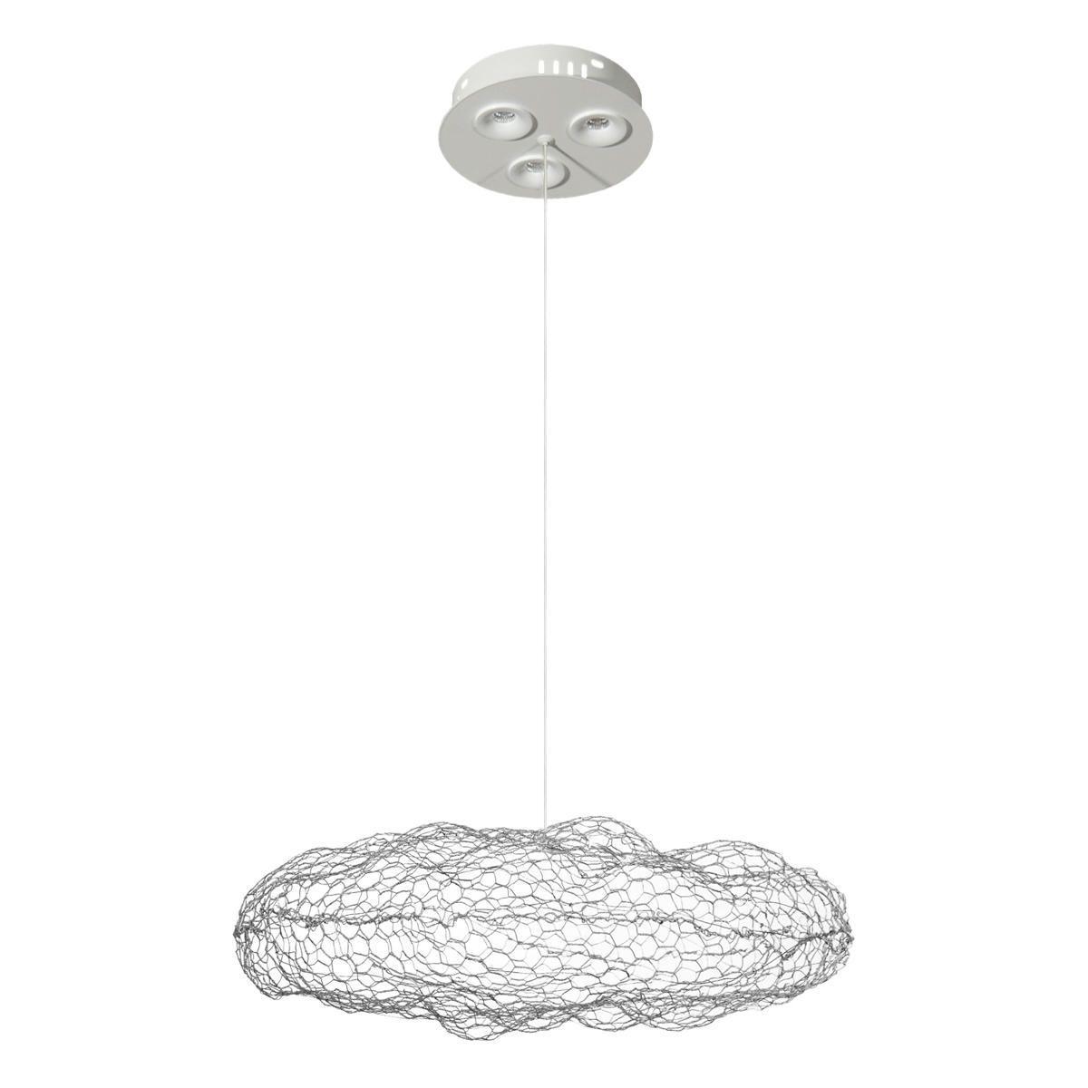 Подвесные светильник Светильник Cloud 10247 550 White белый металл