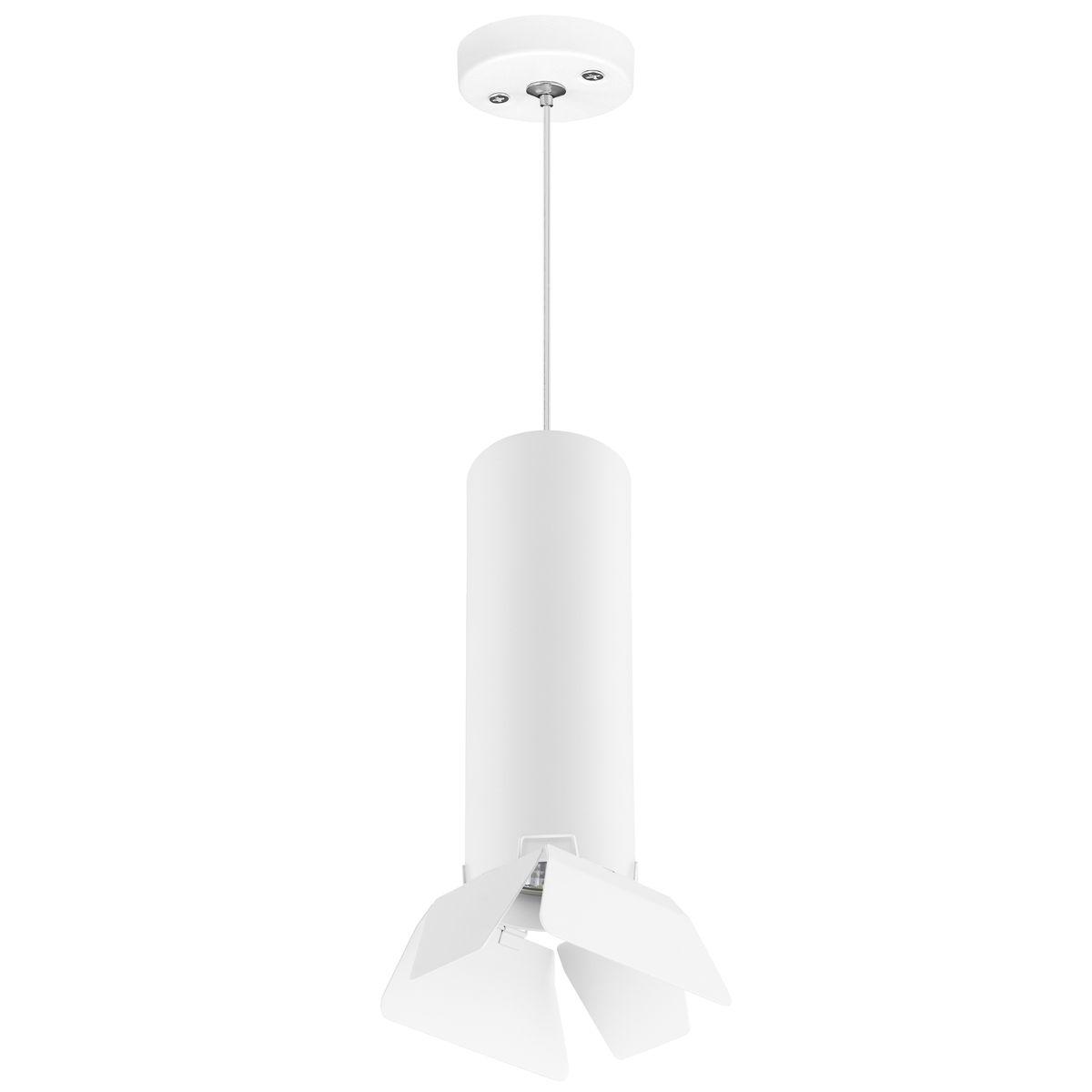 Светильник Комплект с подвесным светильником Lightstar Rullo (214496+590056+202436) белый металл