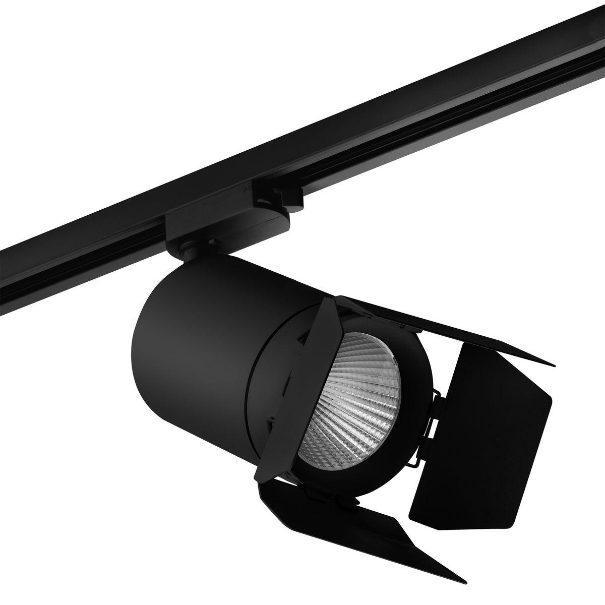 Светильник Комплект с трековым светильником Lightstar Canno (303272+202997) черный металл