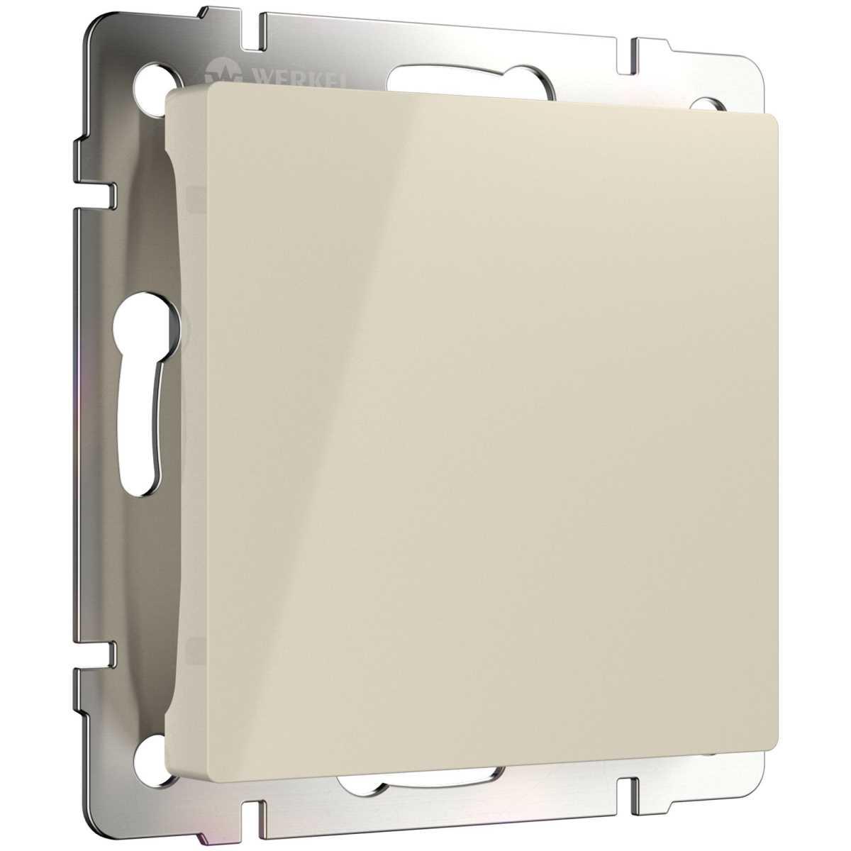 Электротовар Заглушка Werkel слоновая кость W1159203 4690389155734 бежевый пластик